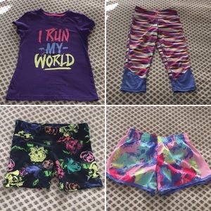 Girls activewear bundle